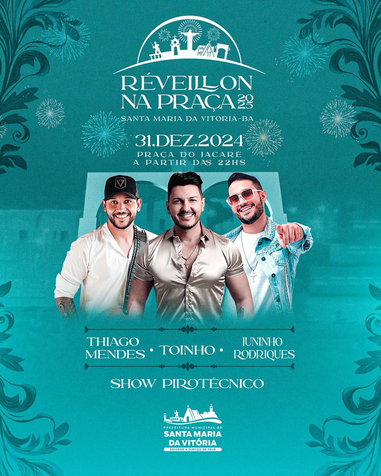 Venha comemorar a chegada de 2025 em grande estilo 