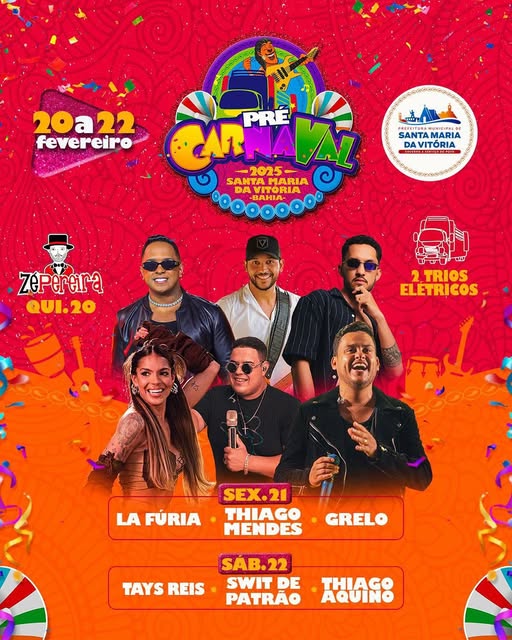 É hora de se preparar para o nosso incrível pré-carnaval 2025