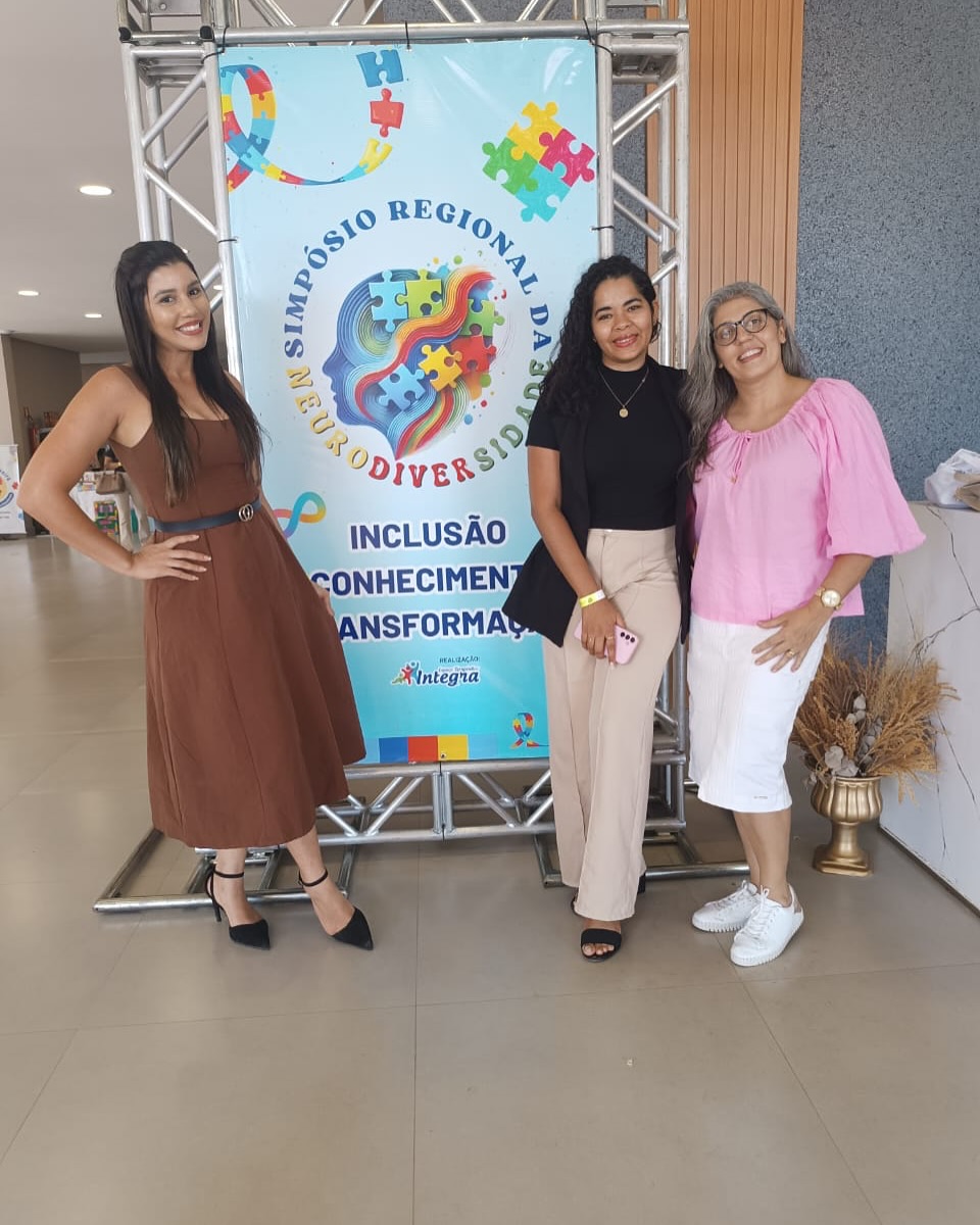 Nossas psicólogas da saúde estão participando do Simpósio Regional da Neurodiversidade.