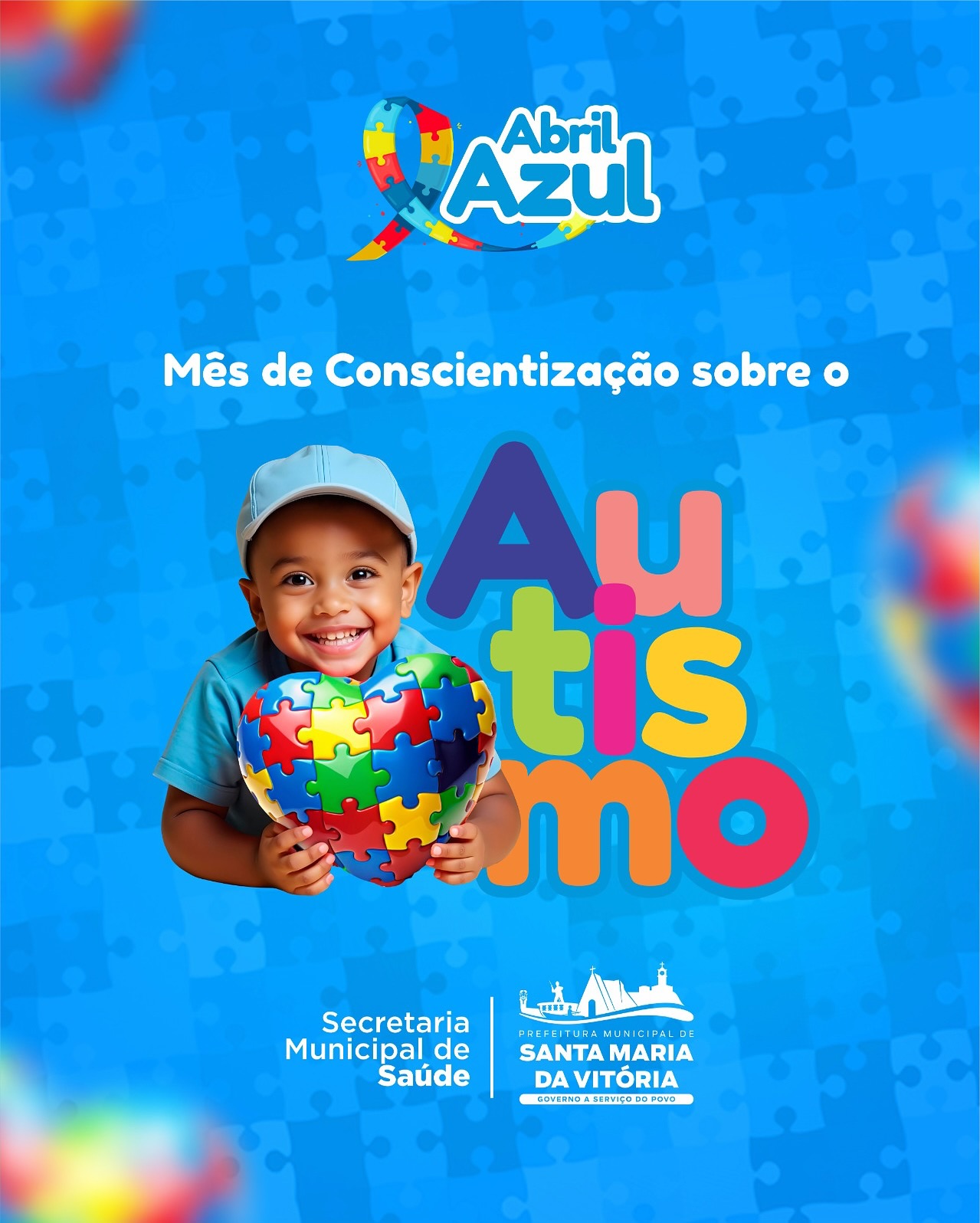 Encerramento do Abril Azul em Santa Maria da Vitória!