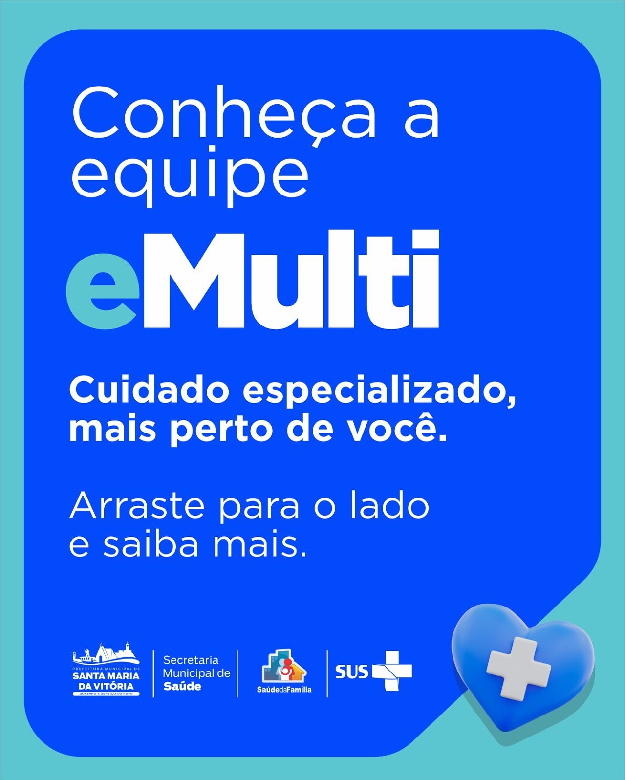 Conheça a equipe eMulti, que está junto da Atenção Básica