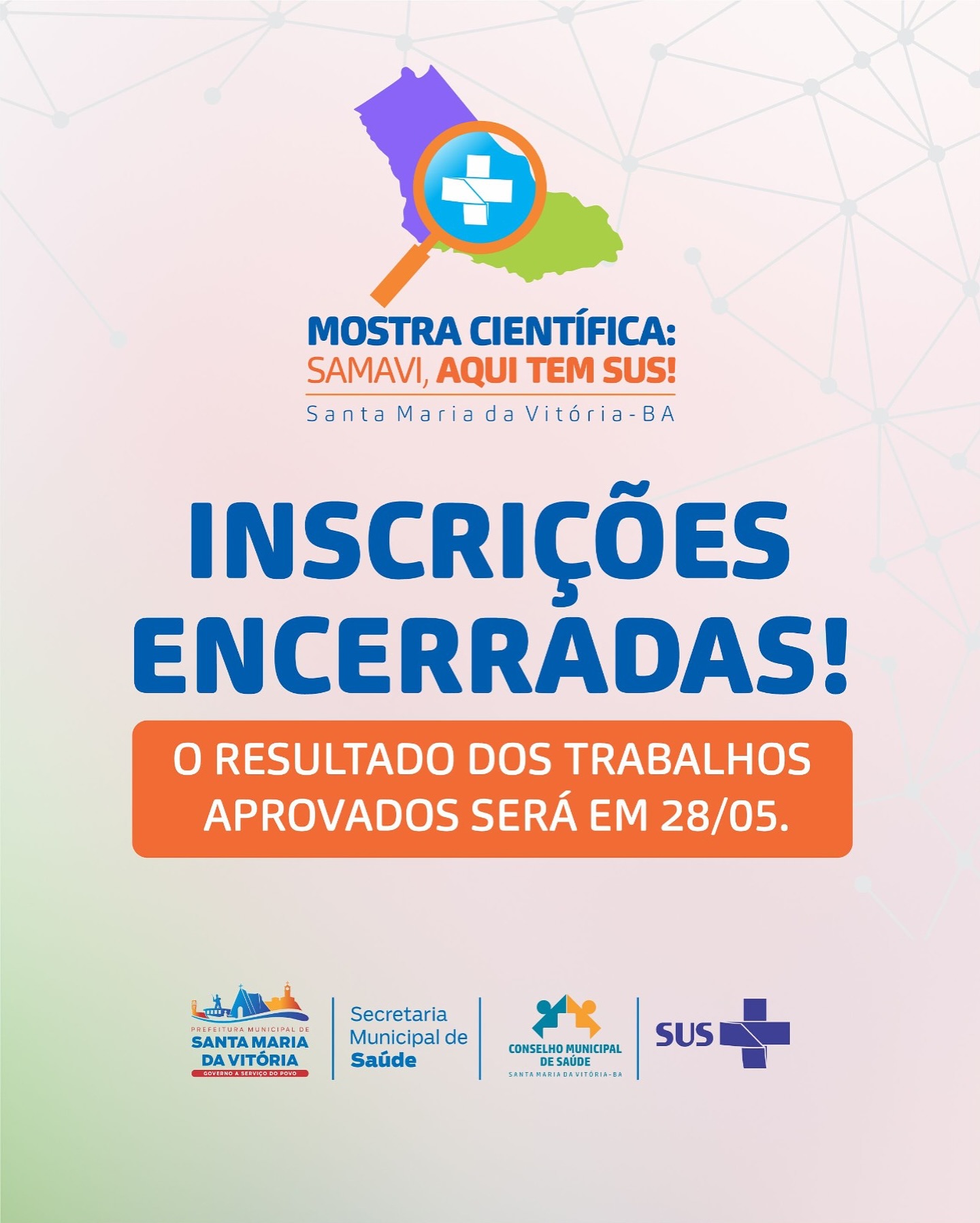 Inscrições encerradas! 