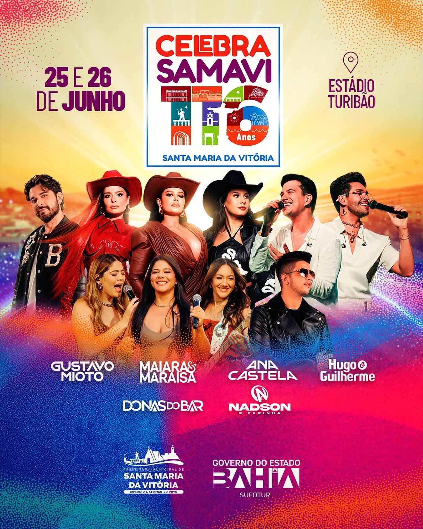 Celebra Samavi 116 Anos: confira todas as atrações confirmadas!