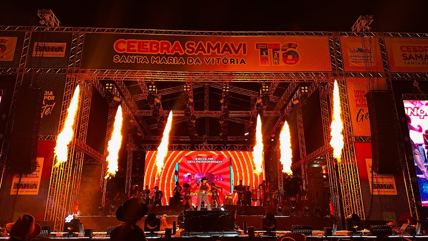 Uma noite para ficar na história de Santa Maria da Vitória! 