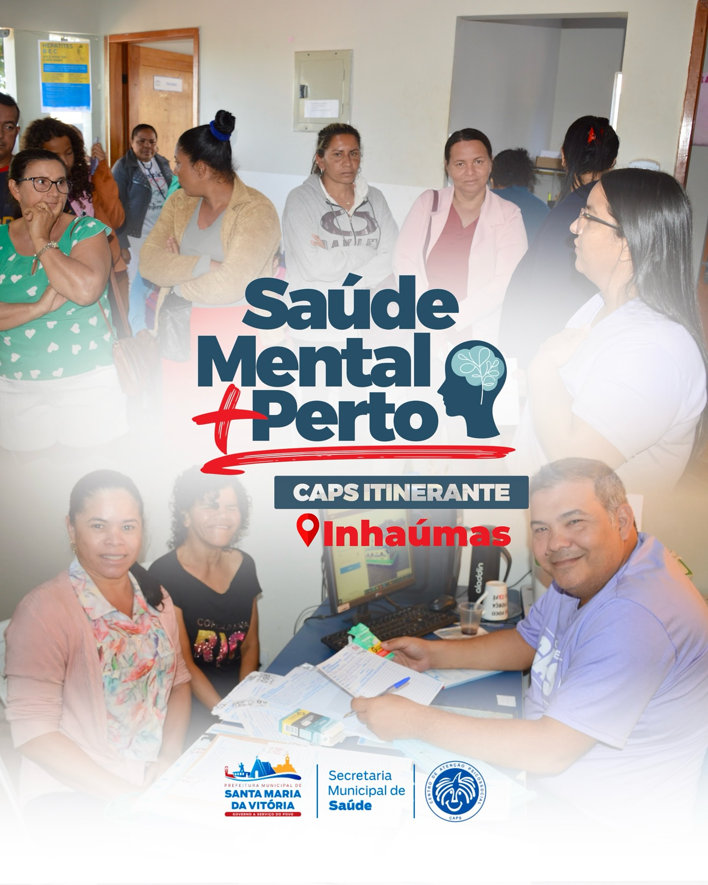 CAPS Itinerante em Inhaúmas: saúde mental mais perto de quem precisa!