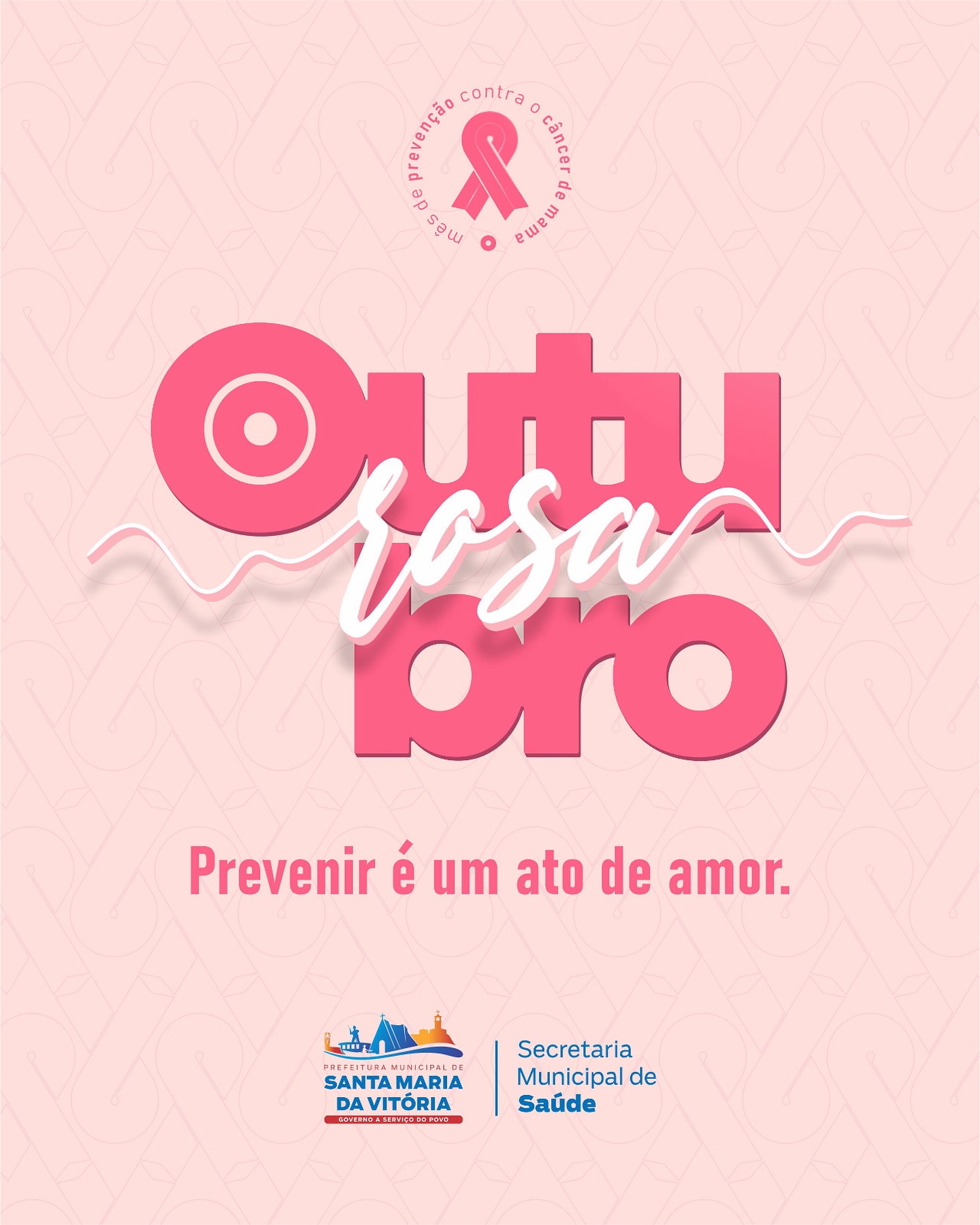 Outubro Rosa chegou para nos lembrar da importância da prevenção!