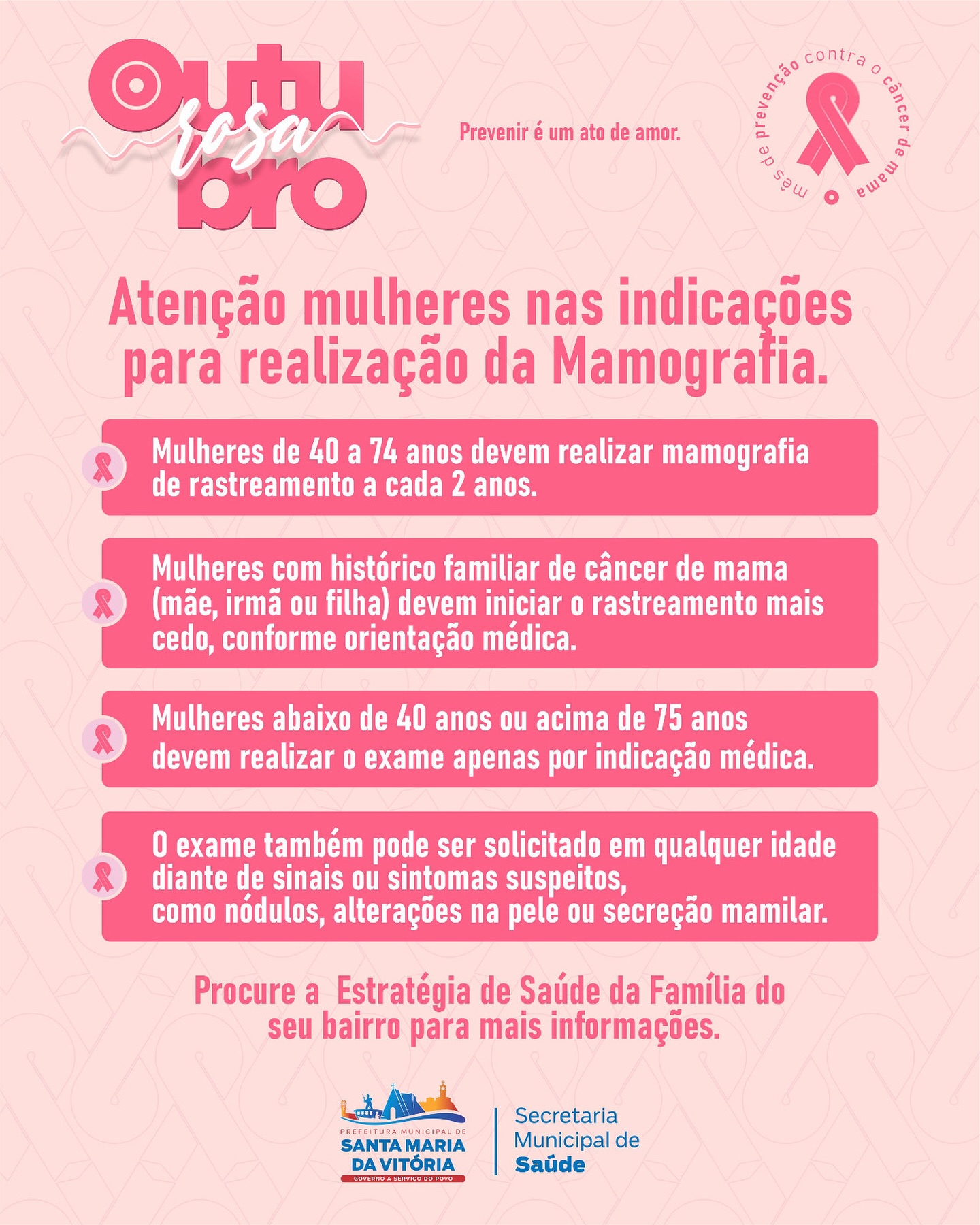 Atenção, mulheres! O cuidado com a saúde começa com a informação.