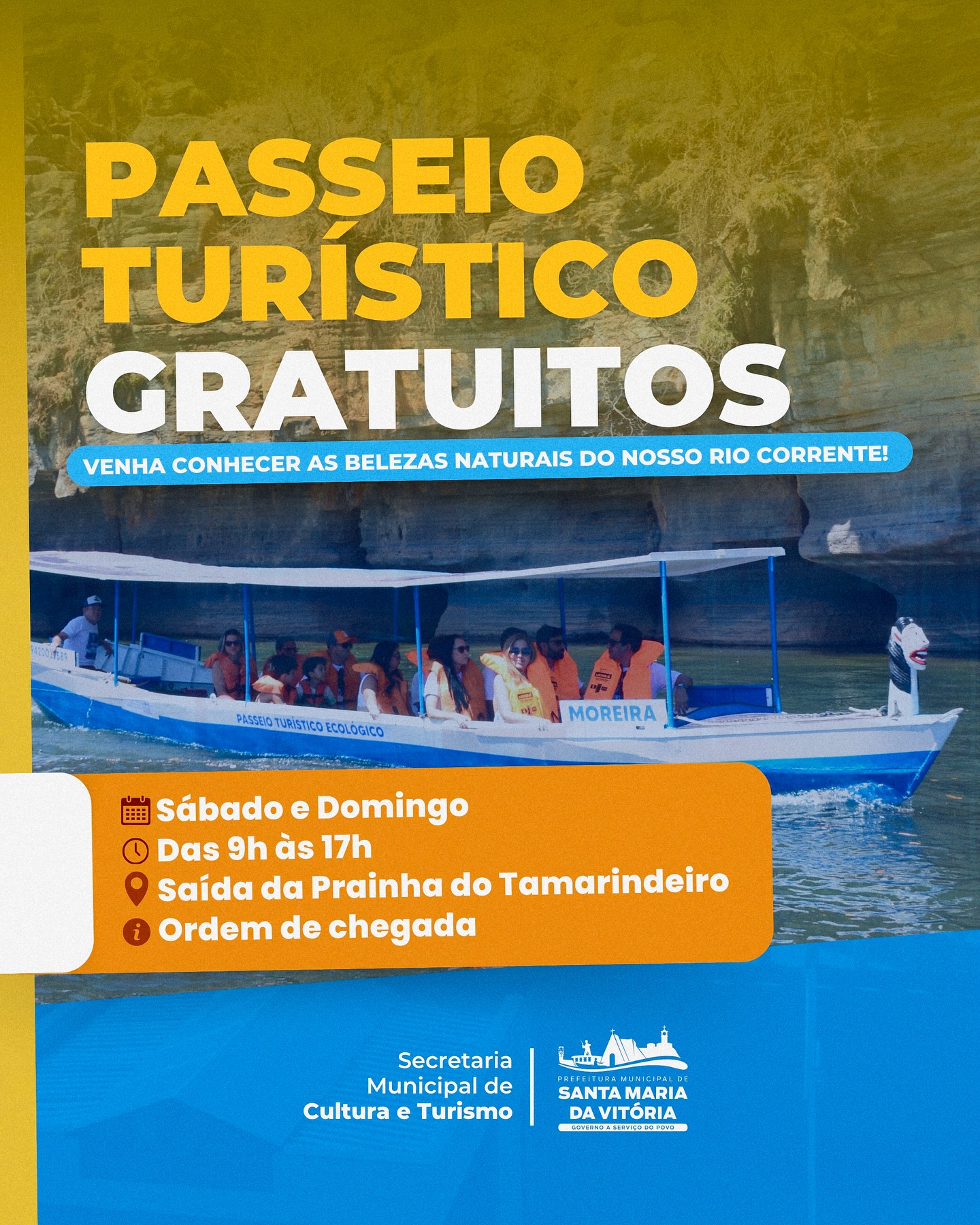 Venha viver essa experiência incrível no Rio Corrente!