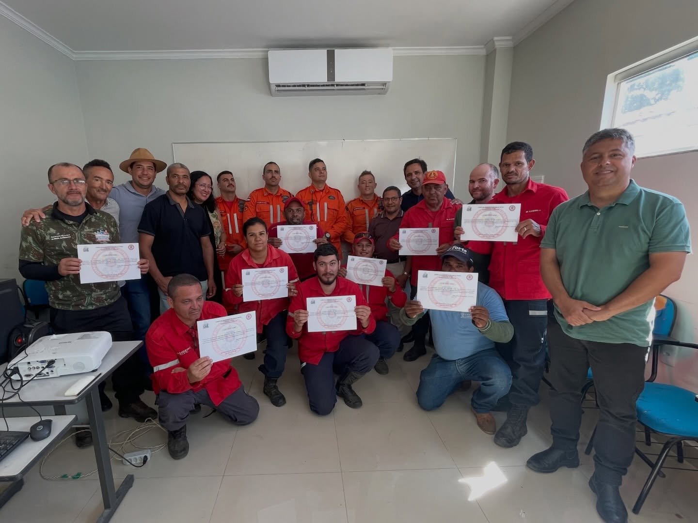 Encerramento do Curso de Capacitação de Brigadistas Voluntários!