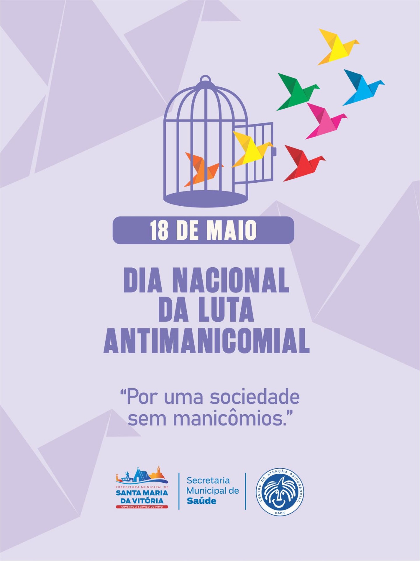 18 de maio — Dia Nacional da Luta Antimanicomial 